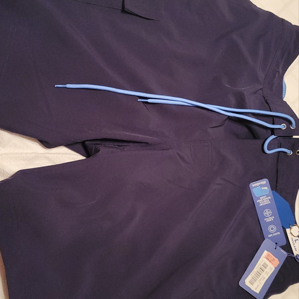 Carribean Men's Navy Swim Shorts